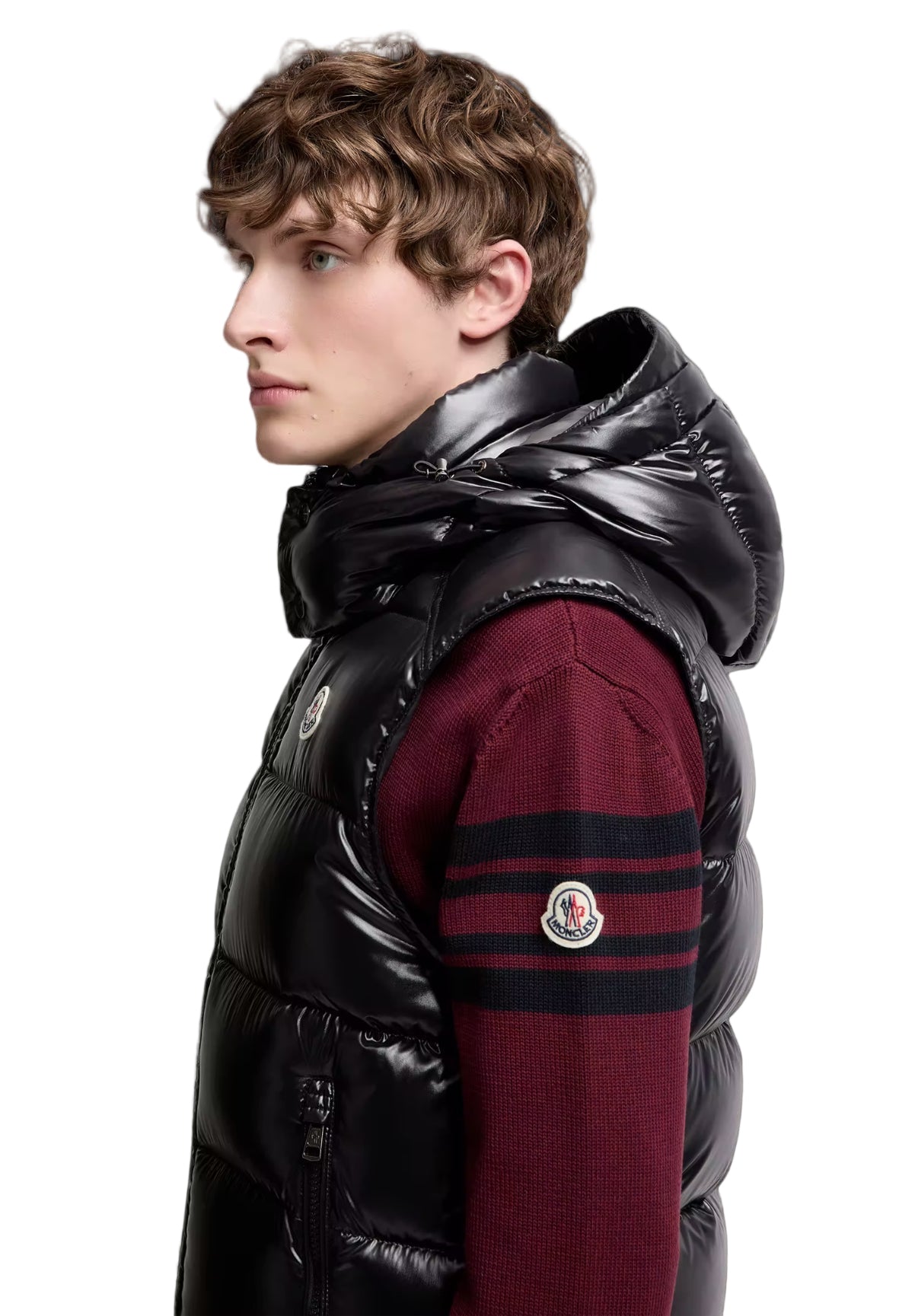 Bormes sleeveless down jacket