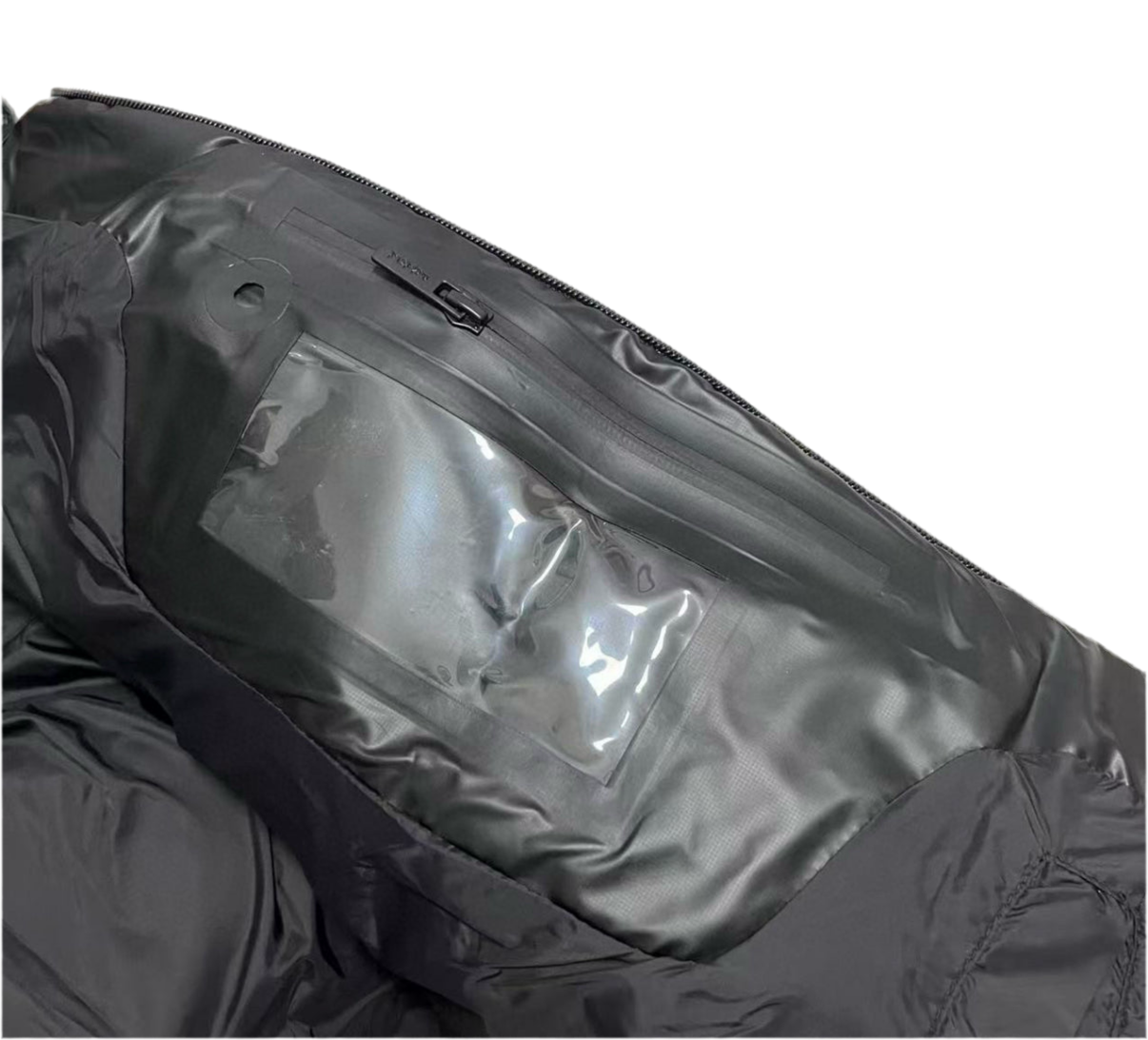 Prada Doudoune à capuche en Re-Nylon