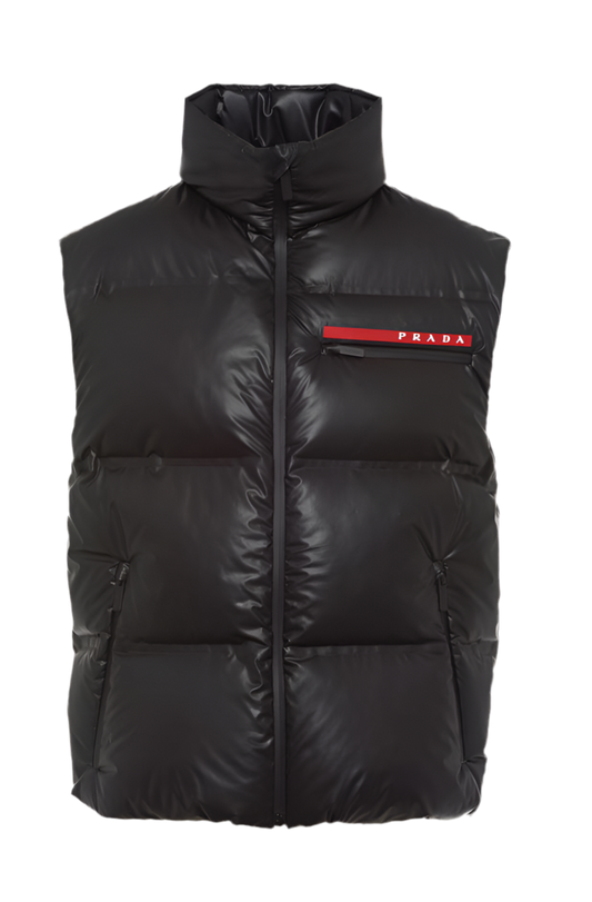 Prada Doudoune sans manches en Re-Nylon