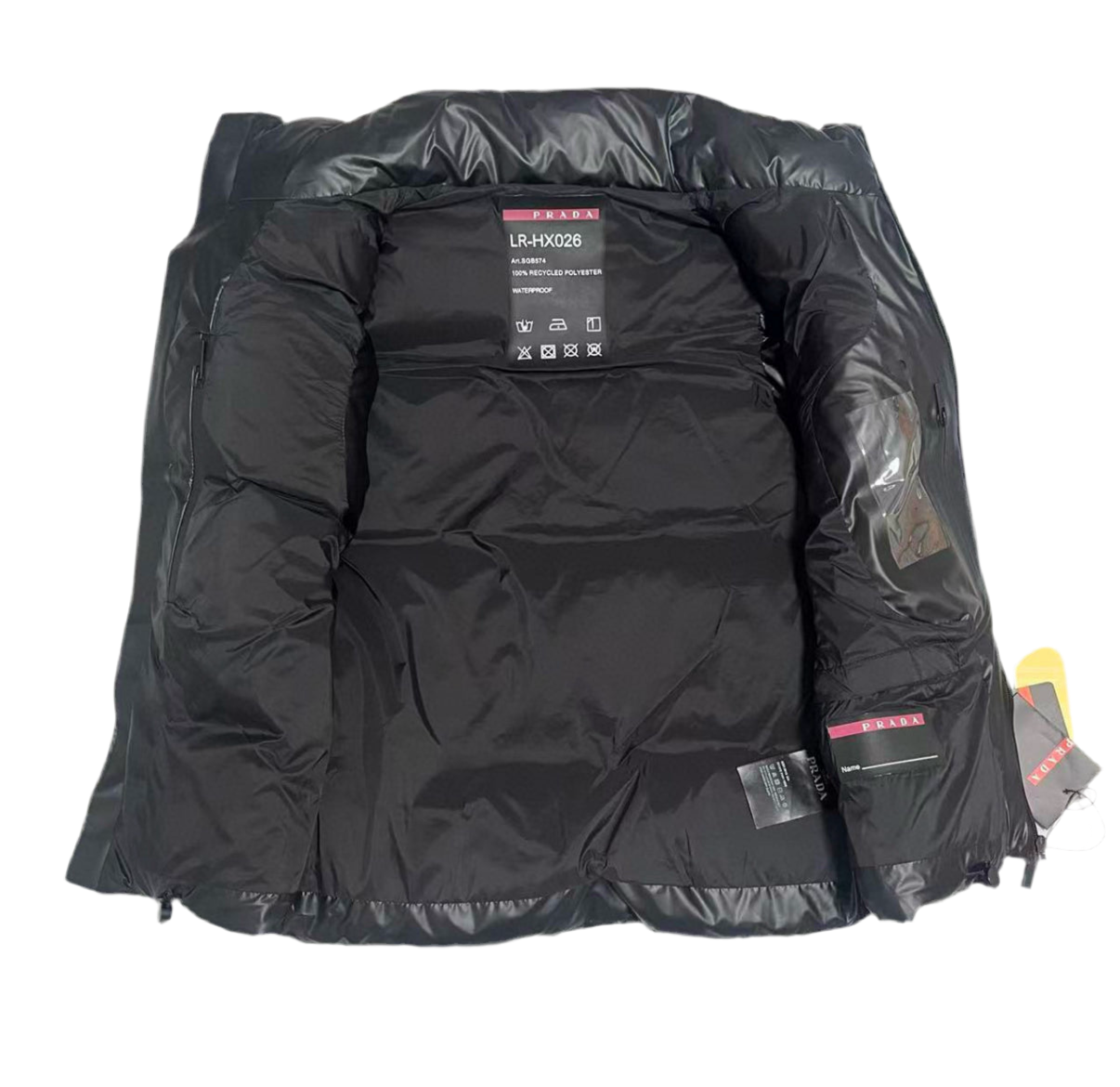Prada Doudoune sans manches en Re-Nylon