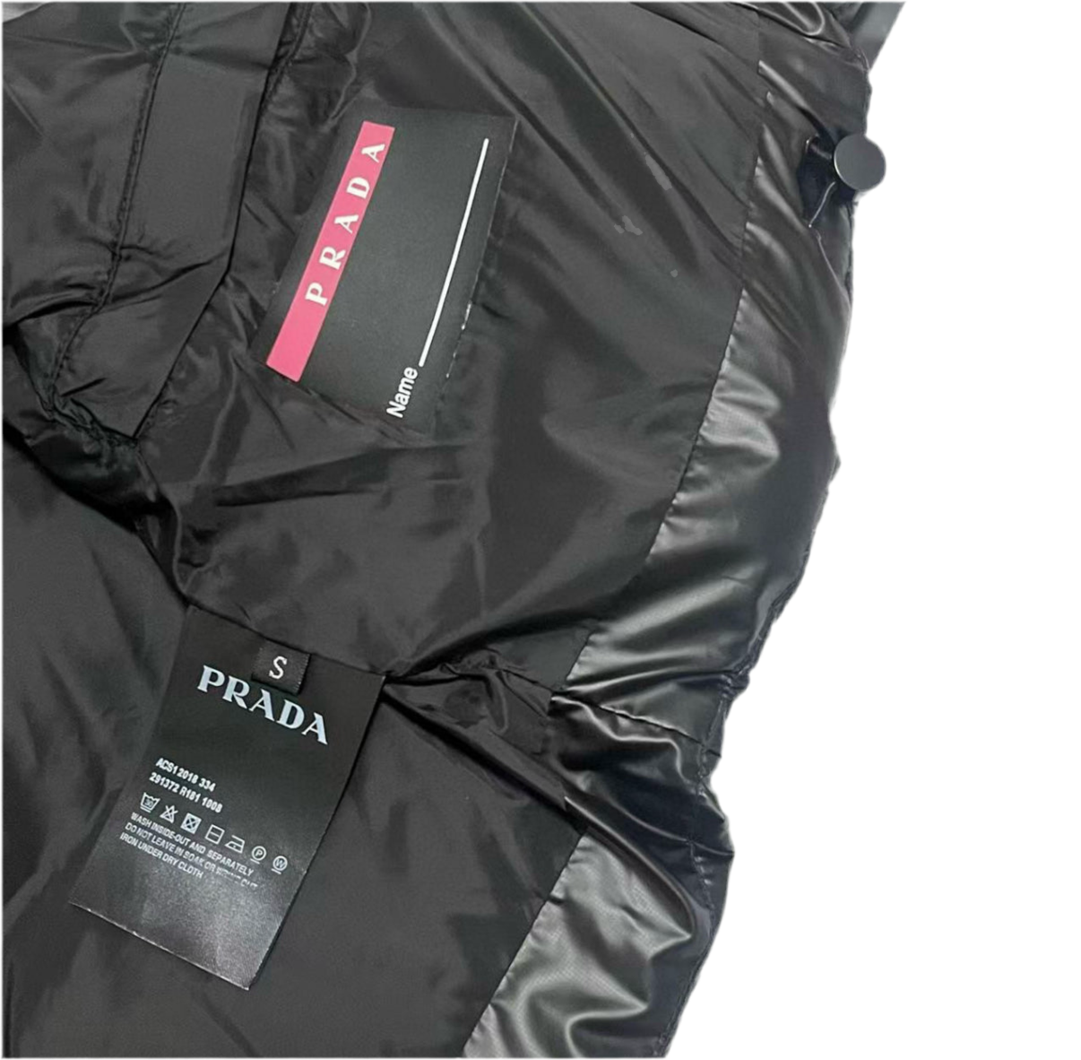 Prada Doudoune sans manches en Re-Nylon